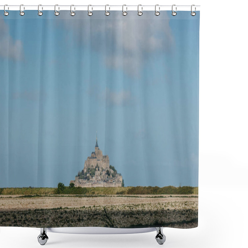 Personality  Beautiful View Of Famous Mont Saint Michel, Normandy, France  Shower Curtains