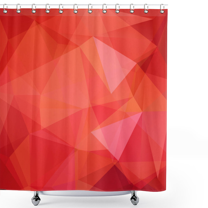 Personality  Abstract Background Shower Curtains