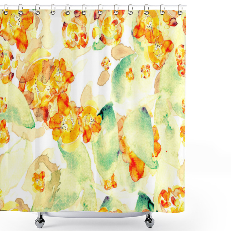 Personality  Tropical Seamless Pattern. Shower Curtains