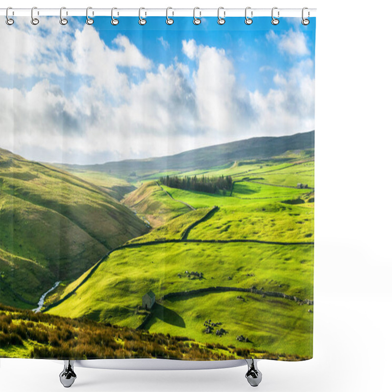 Personality  Darnbrook Moor. Yorkshire Dales National Park Shower Curtains