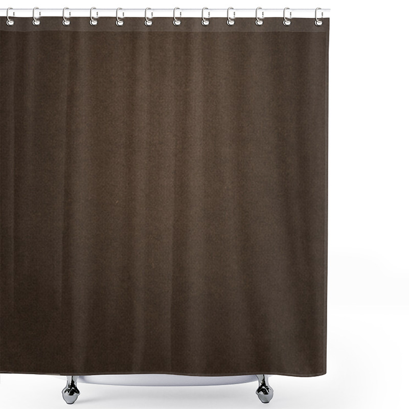 Personality  Brown Cardboard Texture Shower Curtains