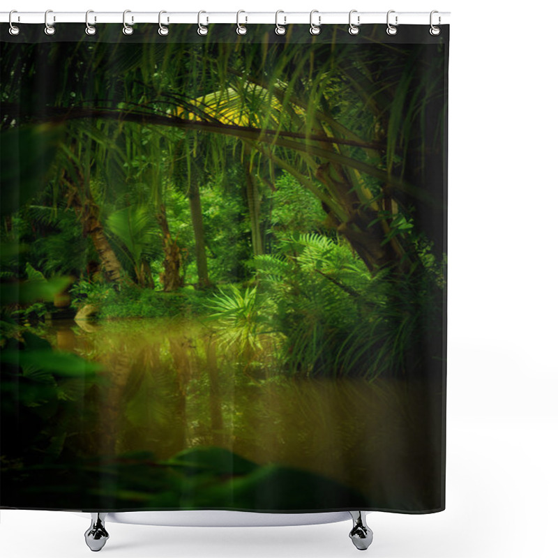 Personality  Jungle Shower Curtains