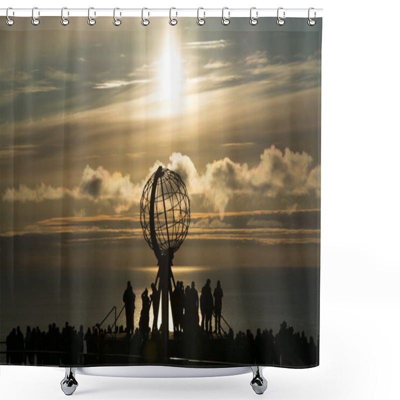 Personality  North Cape, Norway Shower Curtains