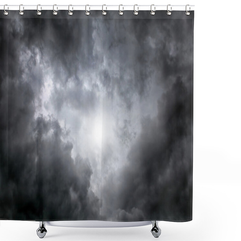 Personality  Cloudscape Background Shower Curtains