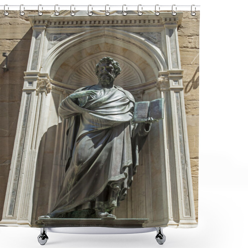 Personality  Florence, Italy. Cathedral Of Santa Maria Del Fiore , (Santa Maria Del Fiore, Duomo In Florence ) , Architectural Details Shower Curtains