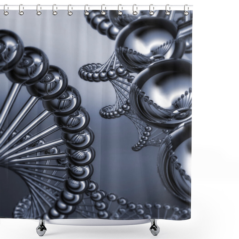 Personality  DNA Chain Shower Curtains