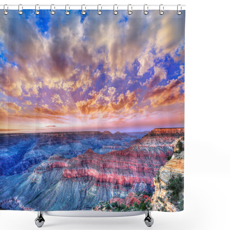 Personality  Arizona Sunset Grand Canyon National Park Mother Point US Shower Curtains