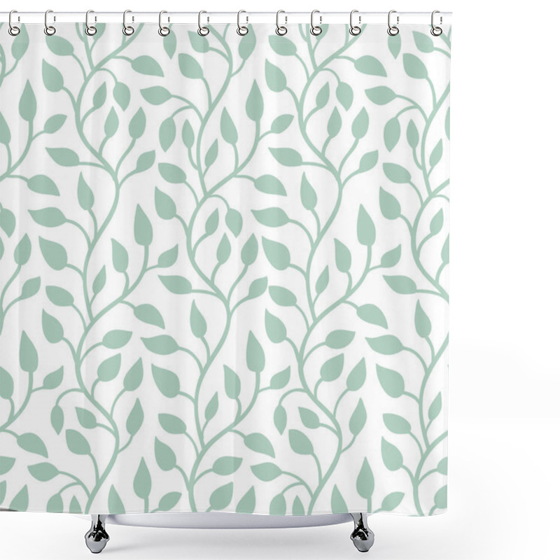 Personality  Leaf Pattern Shower Curtains