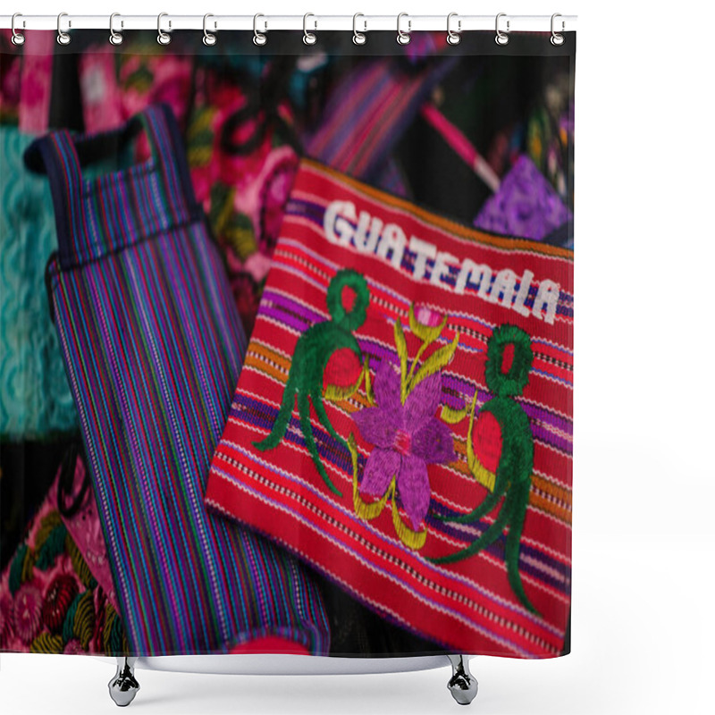 Personality  Wallets, Made By Guatemalan Indigenous In Local Market Shower Curtains