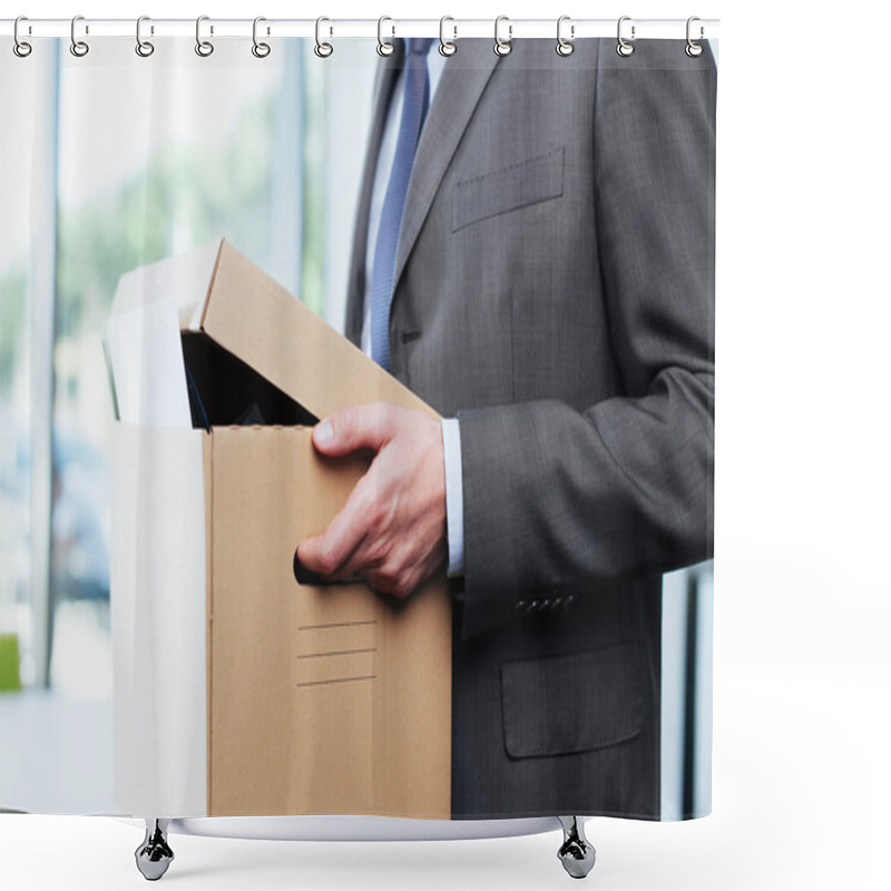 Personality  Fired From Work Shower Curtains