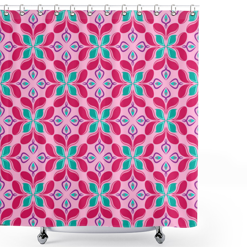 Personality  Pattern Vector Petal Shower Curtains