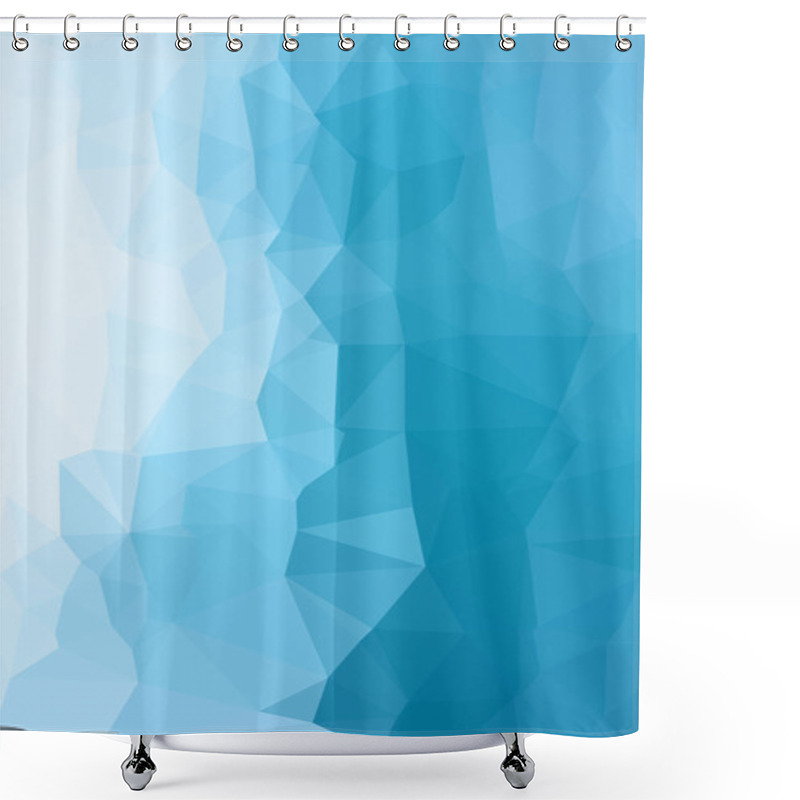 Personality  Abstract Geometric Background Shower Curtains