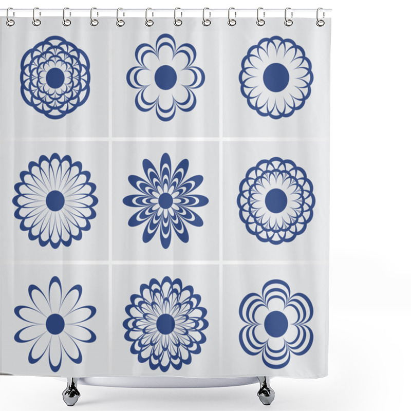 Personality  Flowers Shower Curtains