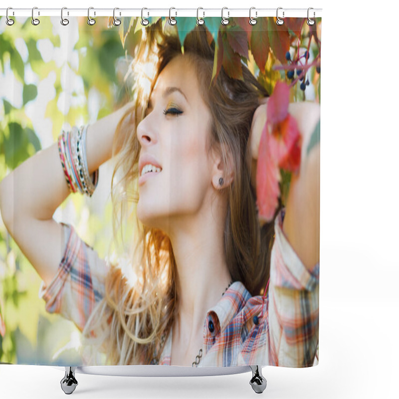 Personality  Serenity Shower Curtains