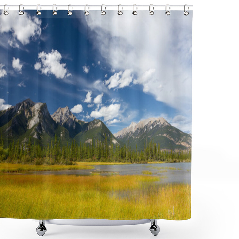 Personality  Beautiful Canadian Landscape Shower Curtains