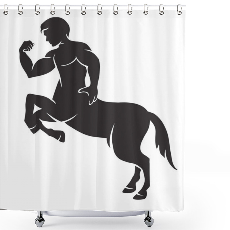 Personality  Centaur Shower Curtains