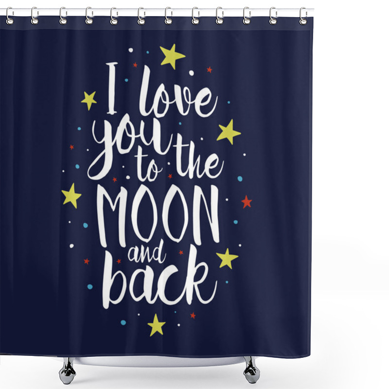 Personality  Vector Love Inspirational Quot Shower Curtains