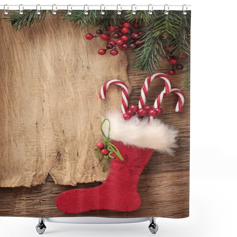 Personality  Letter For Santa Shower Curtains