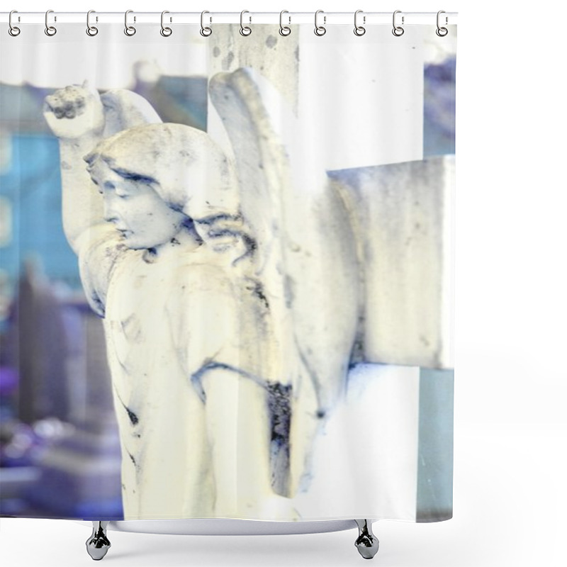 Personality  Angel Shower Curtains