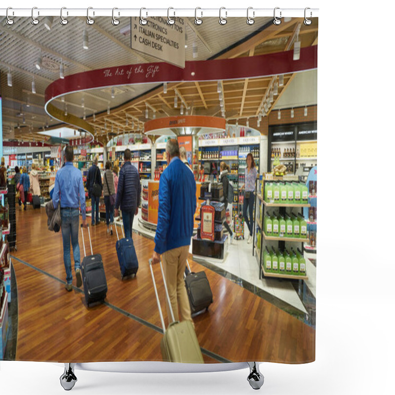 Personality  Venice Marco Polo Airport Shower Curtains