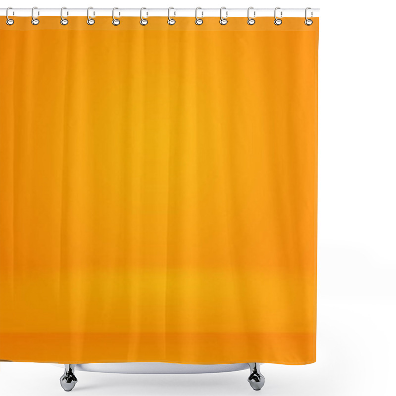 Personality  Abstract Orange Background Layout Design,studio,room, Web Template ,Business Report With Smooth Circle Gradient Color. Shower Curtains