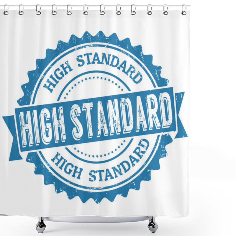 Personality  High Standard Stamp Shower Curtains