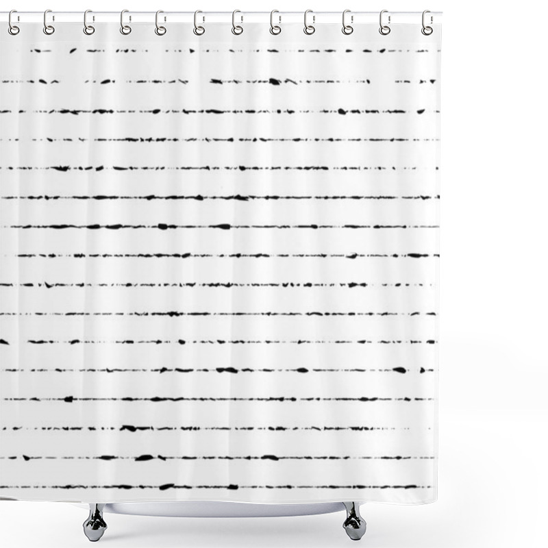 Personality  Grunge Lines Shower Curtains