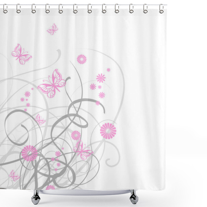 Personality  Wedding Invitation Shower Curtains