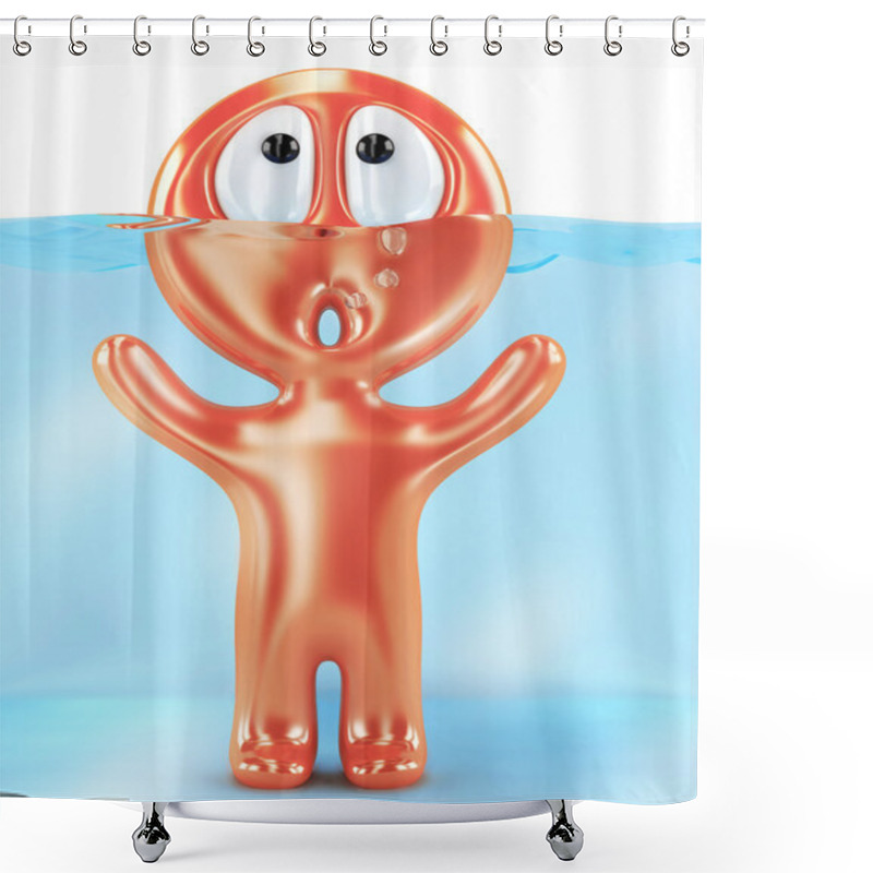 Personality  Despair Shower Curtains