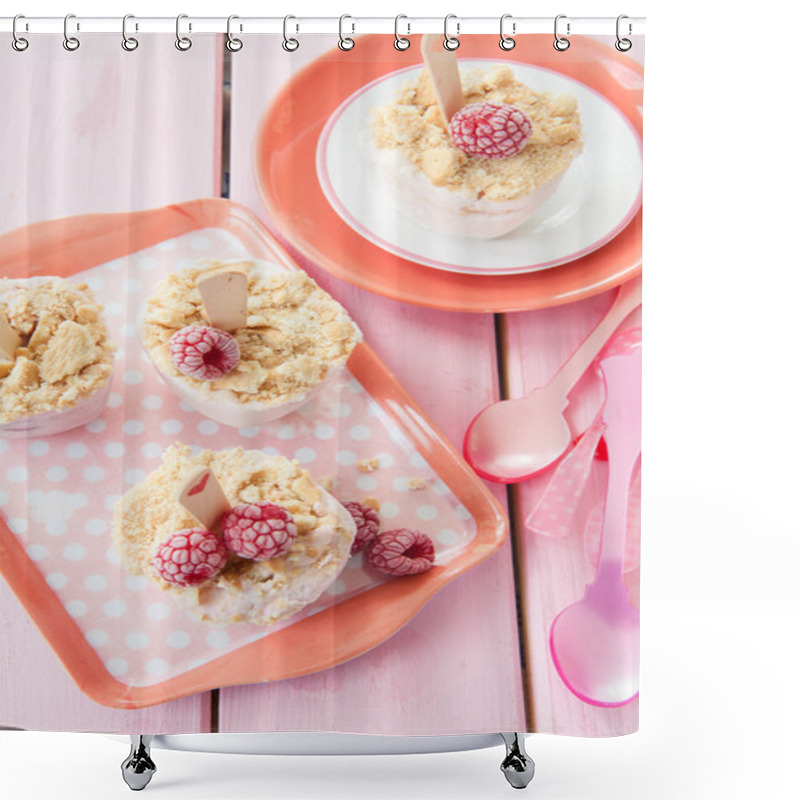 Personality  Homemade Yogurt Ice Cream  Shower Curtains