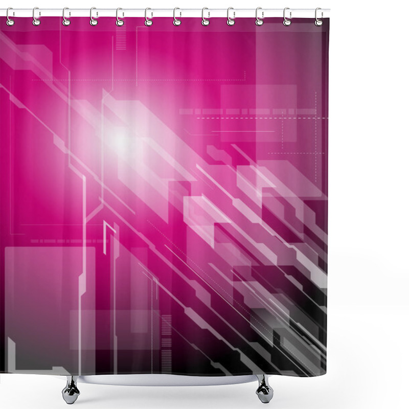 Personality  Abstract Background Composition Shower Curtains