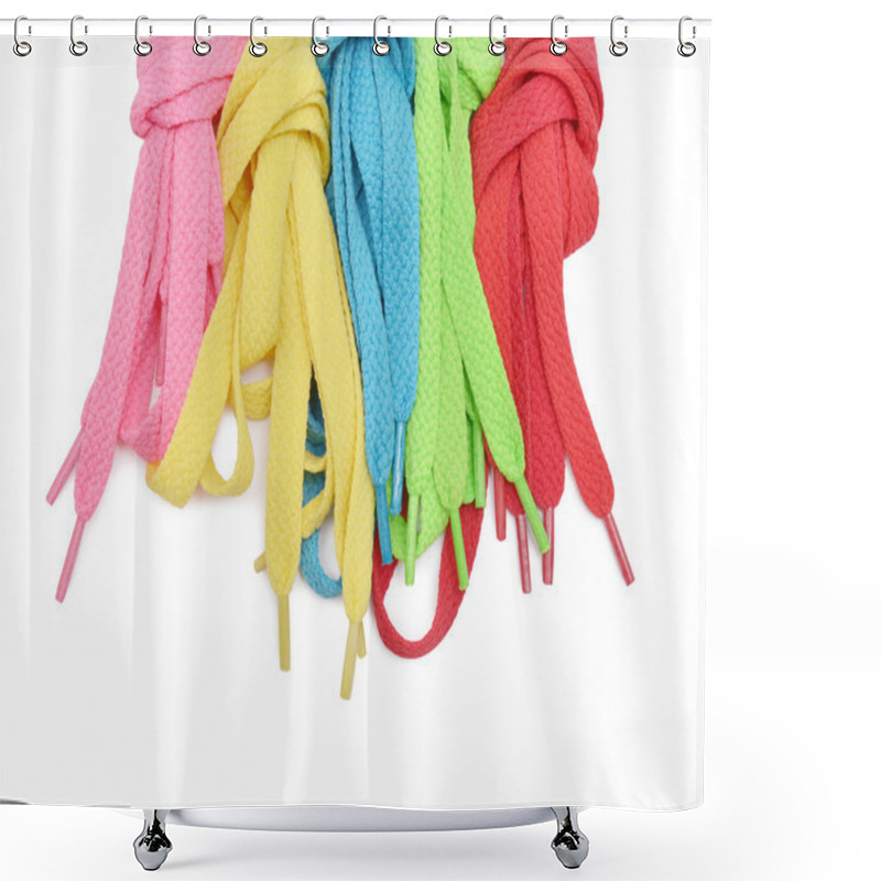 Personality  Shoelaces Shower Curtains