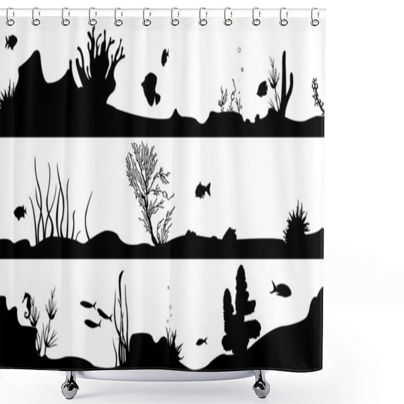 Personality  Marine Shower Curtains