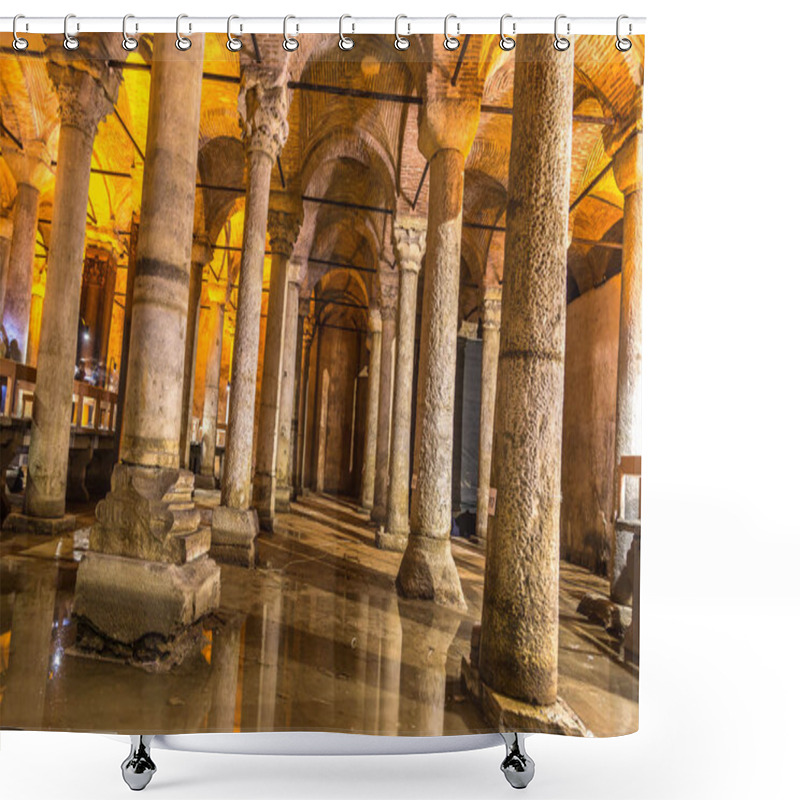 Personality  The Basilica Cistern In Istanbul Shower Curtains