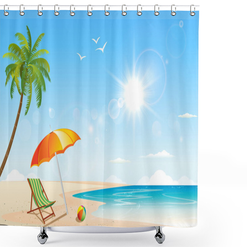 Personality  Summer Shower Curtains