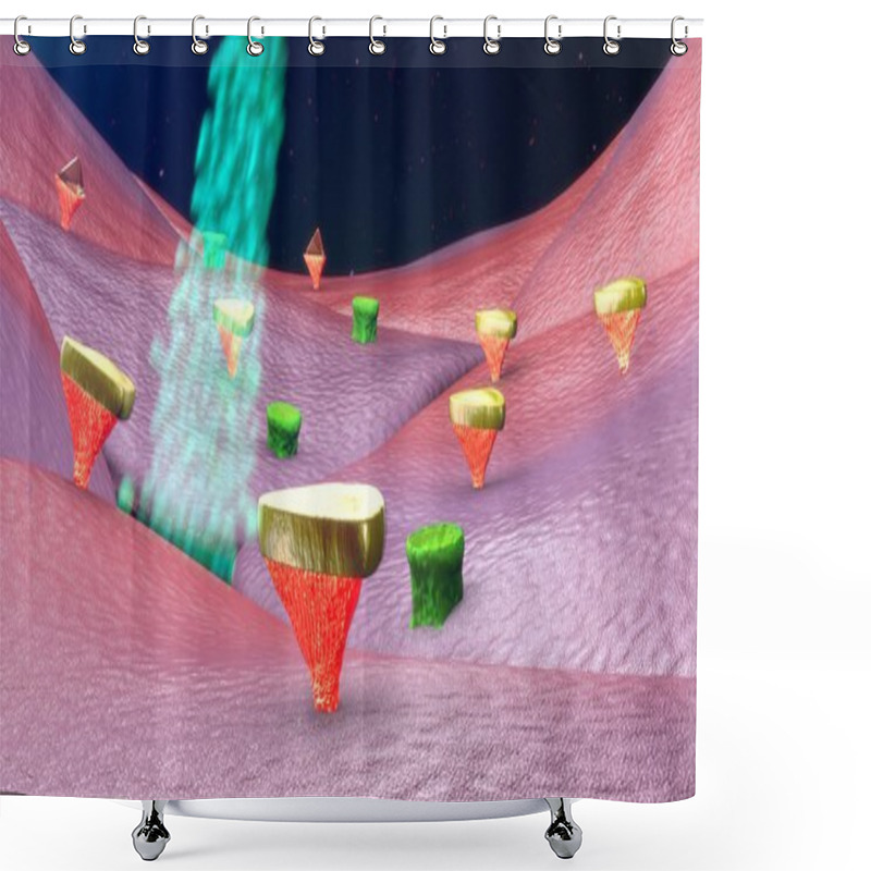 Personality  Anaphylaxix, Allergic Reaction Physiology Shower Curtains