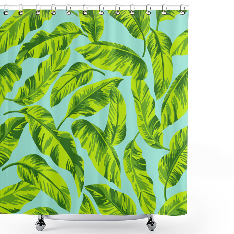 Personality  Seamless Exotic Pattern.  Shower Curtains