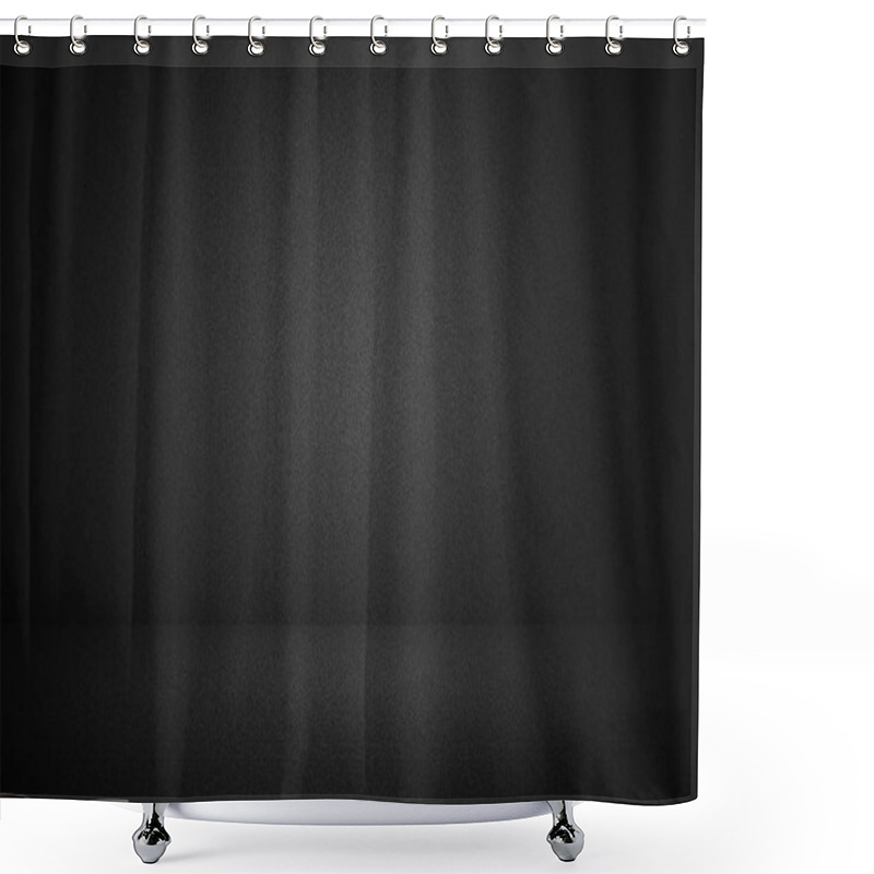 Personality  Abstract Luxury Blur Dark Grey And Black Gradient, Used As Background Studio Wall For Display Your Products. Shower Curtains