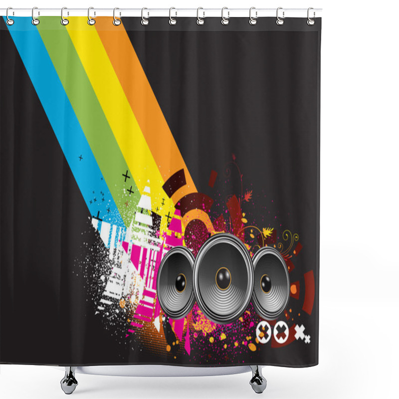 Personality  Abstract Party Design Shower Curtains