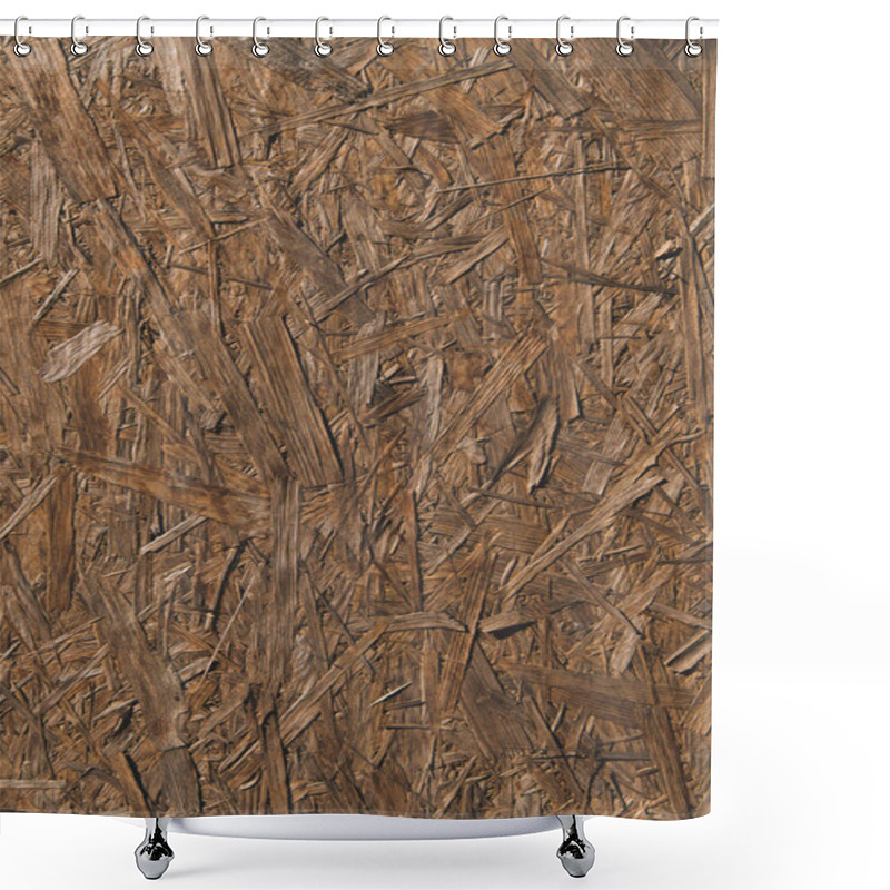 Personality  Wooden Chipboard Texture Shower Curtains