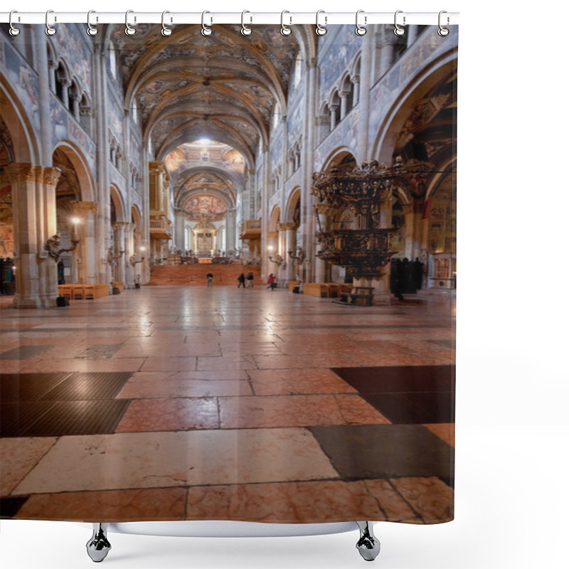 Personality  Nave Of Parma Cathedral, Italy Shower Curtains