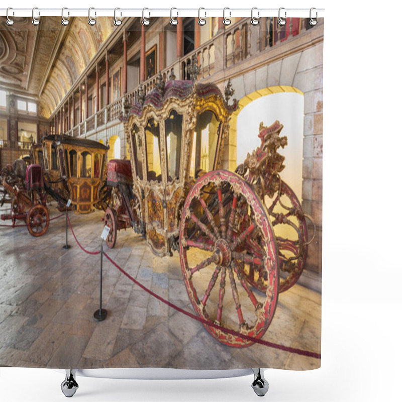 Personality  National Coach Museum Shower Curtains