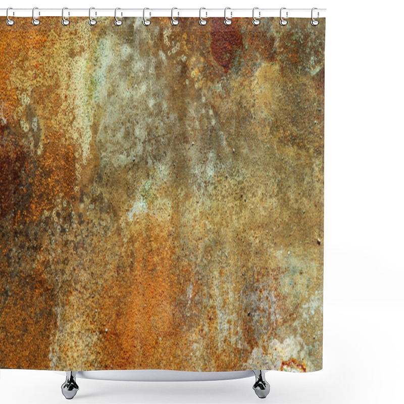 Personality  Rust Texture Shower Curtains