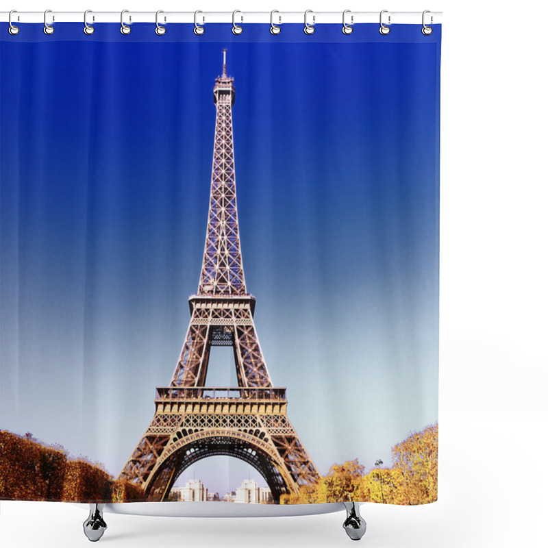 Personality  Eiffel Tower Shower Curtains