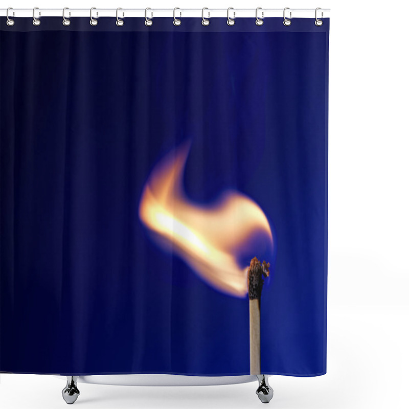 Personality  Flaming Matchstick Shower Curtains