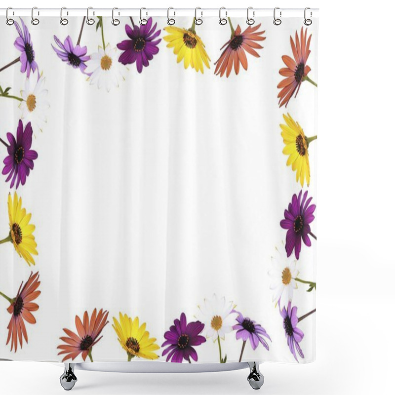 Personality  Daisies. Shower Curtains