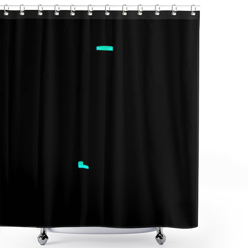 Personality  A 3D Intermediate Bulk Container Shower Curtains