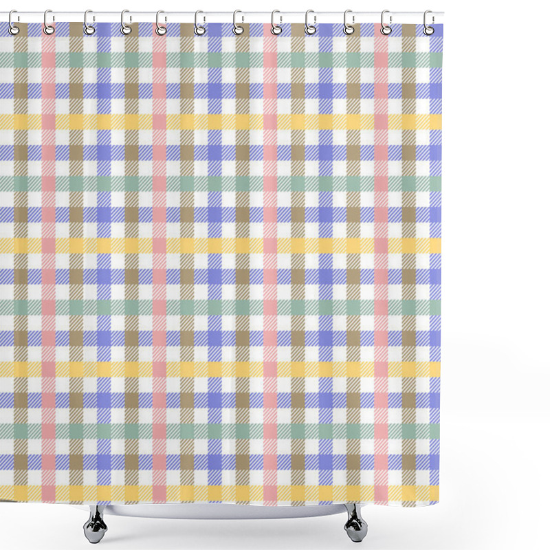 Personality  Seamless Vector Pattern With Traditional  Design. Shower Curtains