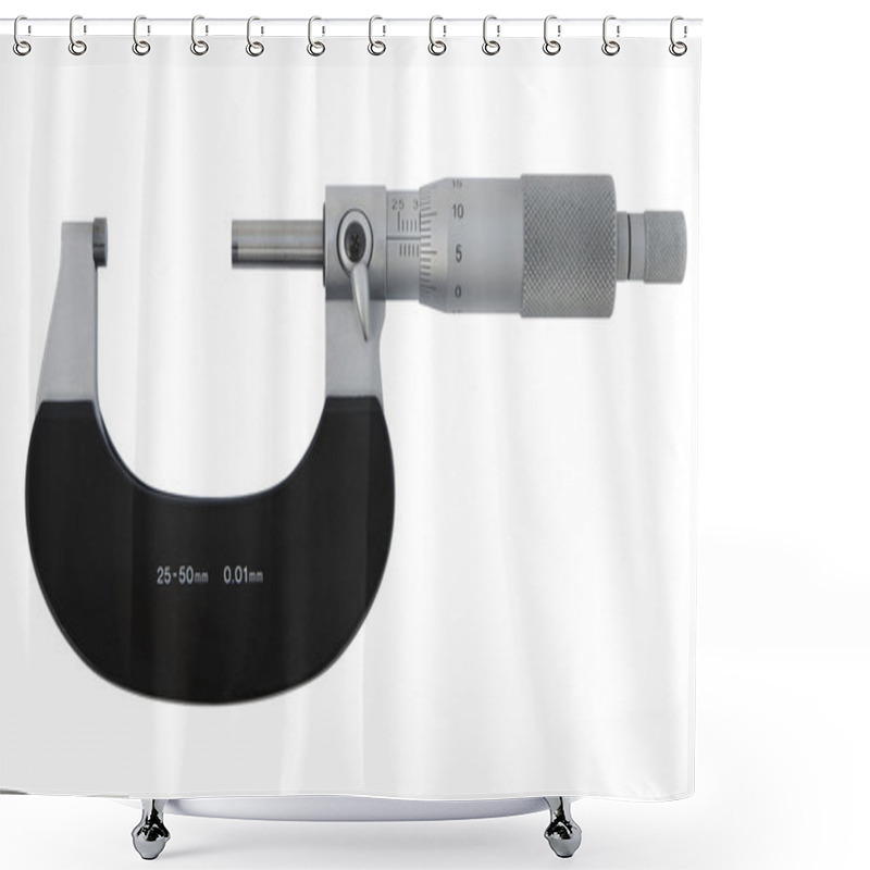 Personality  Metallic Micrometer Shower Curtains