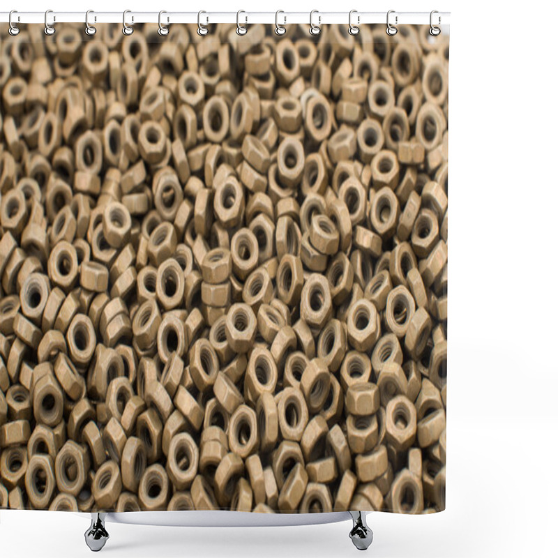 Personality  Background Of  Nuts Shower Curtains